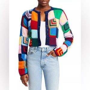 RE/DONE Patchwork Cardigan